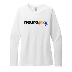 Neurospicy Neurodivergent Pride Autism Womens CVC Long Sleeve Shirt