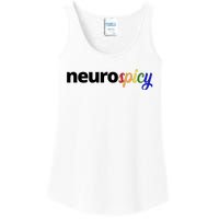 Neurospicy Neurodivergent Pride Autism Ladies Essential Tank