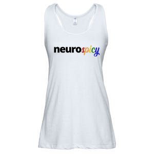 Neurospicy Neurodivergent Pride Autism Ladies Essential Flowy Tank