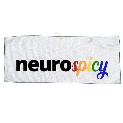 Neurospicy Neurodivergent Pride Autism Large Microfiber Waffle Golf Towel