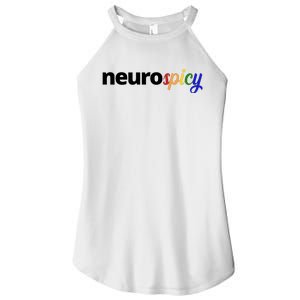 Neurospicy Neurodivergent Pride Autism Women's Perfect Tri Rocker Tank