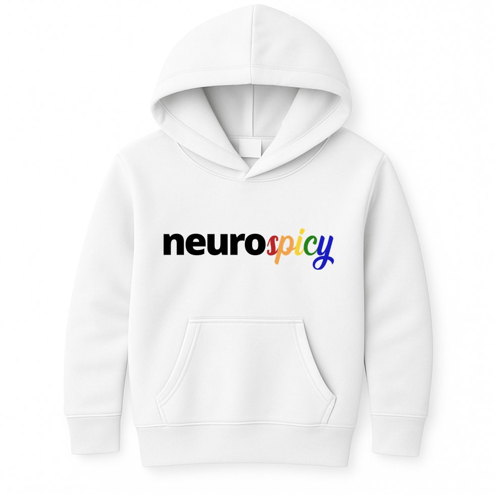 Neurospicy Neurodivergent Pride Autism Kids Hoodie