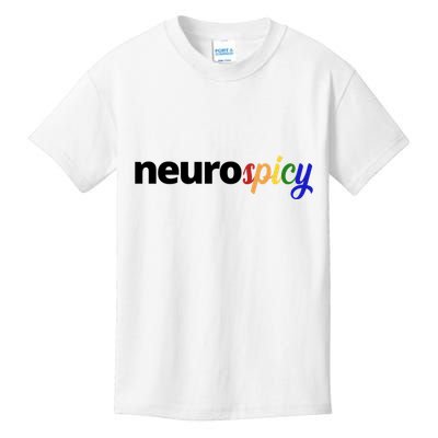 Neurospicy Neurodivergent Pride Autism Kids T-Shirt