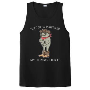 Not Now Partner My Tummy Hurts PosiCharge Competitor Tank