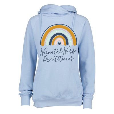 Neonatal Nurse Practitioner Graduation Medical Squad Gift Womens Funnel Neck Pullover Hood