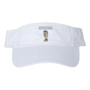 Not Now Partner My Tummy Hurts Valucap Bio-Washed Visor