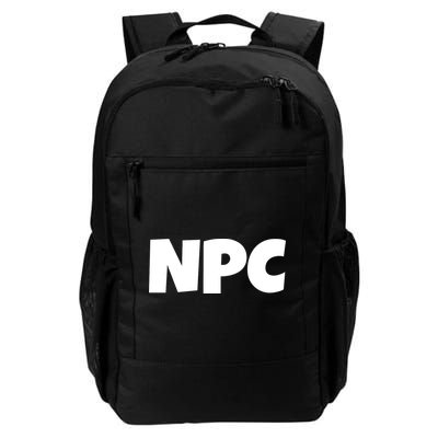 NPC Non Player Character, Funny NPC Gaming, Funny NPC Daily Commute Backpack