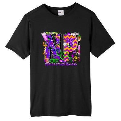 Np Nurse Practitioner Mardi Gras New Orleans Nursing Life Tall Fusion ChromaSoft Performance T-Shirt