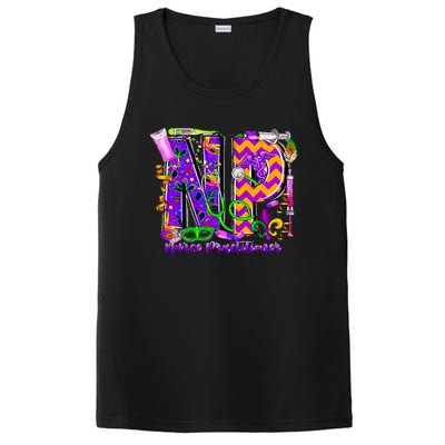 Np Nurse Practitioner Mardi Gras New Orleans Nursing Life PosiCharge Competitor Tank