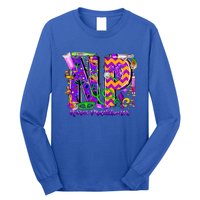 Np Nurse Practitioner Mardi Gras New Orleans Nursing Life Long Sleeve Shirt