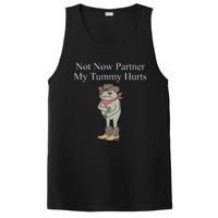 Not Now Partner My Tummy Hurts Design PosiCharge Competitor Tank