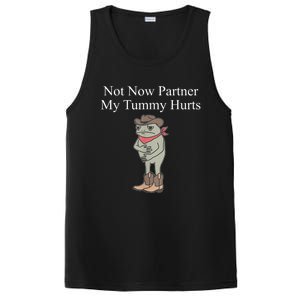 Not Now Partner My Tummy Hurts PosiCharge Competitor Tank