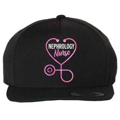 Nephrology Nurse Practitioner Ney Dialysis Nurse Great Gift Wool Snapback Cap