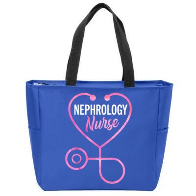 Nephrology Nurse Practitioner Ney Dialysis Nurse Great Gift Zip Tote Bag