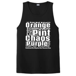 National No Rhyme Nor Reason Day Celebration September 1st Cute Gift PosiCharge Competitor Tank