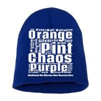 National No Rhyme Nor Reason Day Celebration September 1st Cute Gift Short Acrylic Beanie