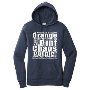 National No Rhyme Nor Reason Day Celebration September 1st Cute Gift Women's Pullover Hoodie