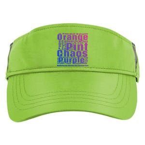 National No Rhyme Nor Reason Day Celebration September 1st Cool Gift Adult Drive Performance Visor