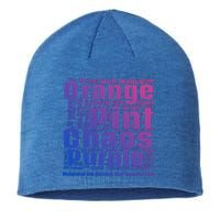 National No Rhyme Nor Reason Day Celebration September 1st Cool Gift Sustainable Beanie