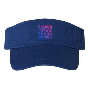 National No Rhyme Nor Reason Day Celebration September 1st Cool Gift Valucap Bio-Washed Visor