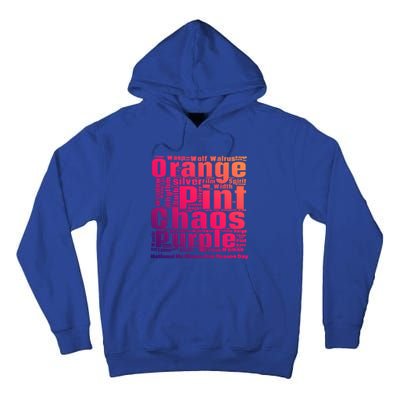 National No Rhyme Nor Reason Day Celebration September 1st Gift Tall Hoodie