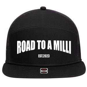 Nick Nayersina Road To A Milli 7 Panel Mesh Trucker Snapback Hat