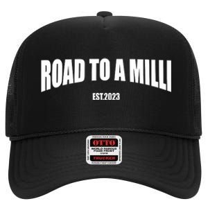 Nick Nayersina Road To A Milli High Crown Mesh Back Trucker Hat