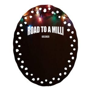 Nick Nayersina Road To A Milli Ceramic Oval Ornament