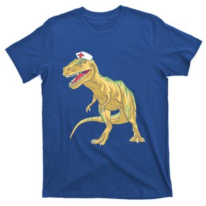 Nurse Nursesaurus Rex Dinosaur Funny Nursing Gift T-Shirt