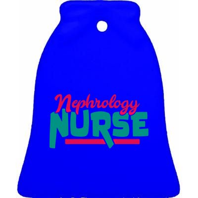 Nephrology Nurse Research Usa Dialysis Nursing Rn Gift Ceramic Bell Ornament