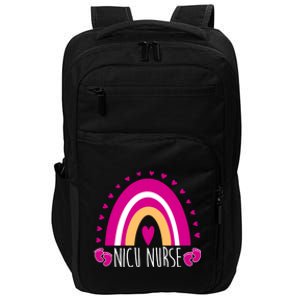 Nicu Nurse Rainbow Impact Tech Backpack