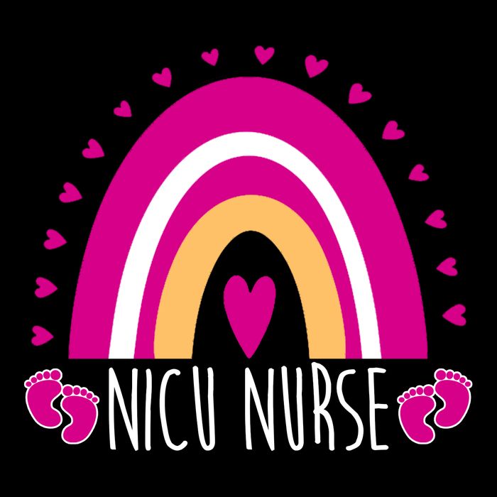 Nicu Nurse Rainbow Backpack