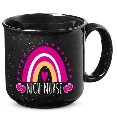 Nicu Nurse Rainbow 15oz Campfire Ceramic Mug
