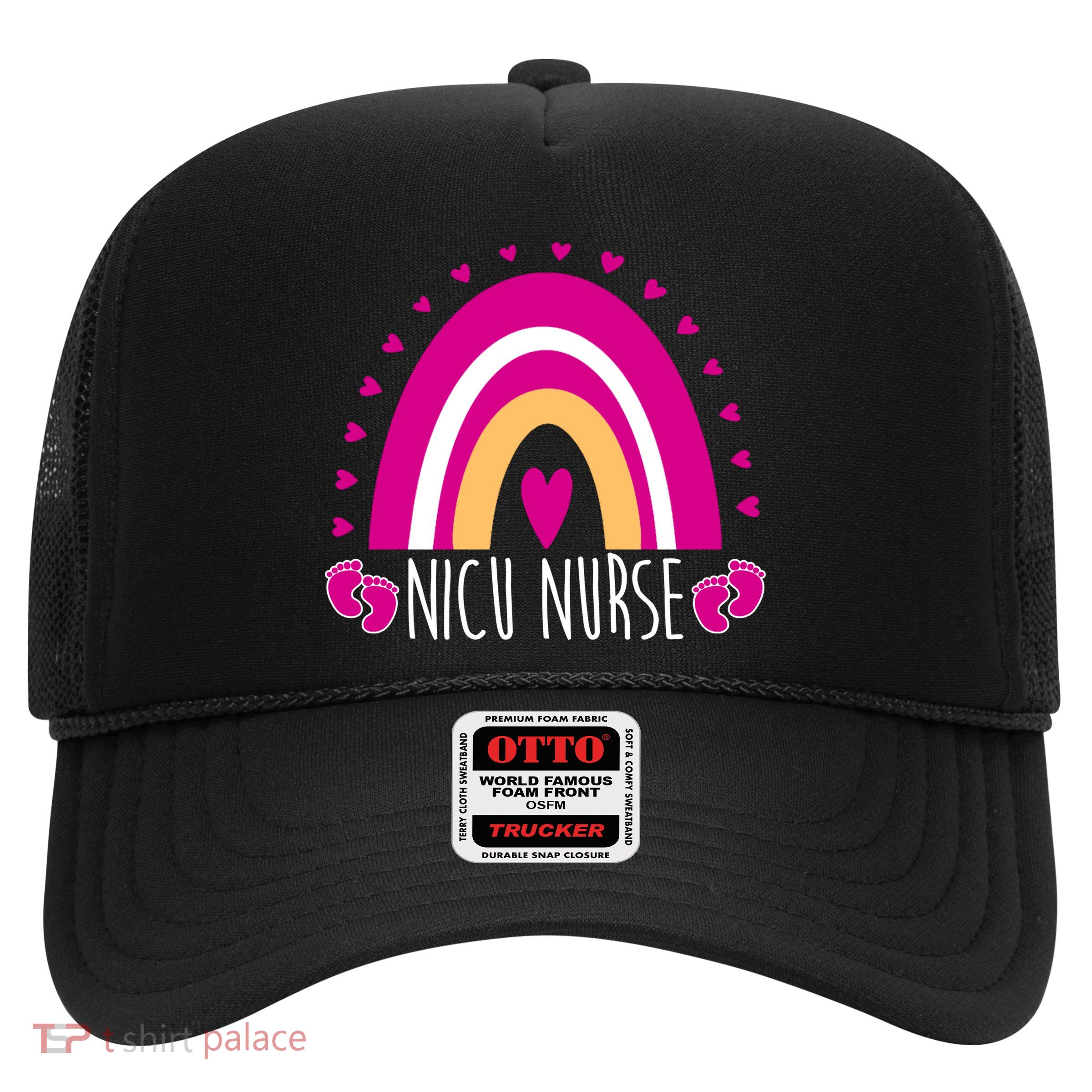 Nicu Nurse Rainbow Trucker Hat