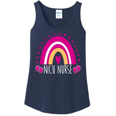 Nicu Nurse Rainbow Ladies Essential Tank