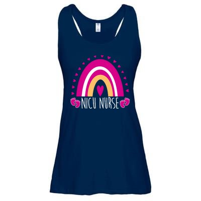 Nicu Nurse Rainbow Ladies Essential Flowy Tank