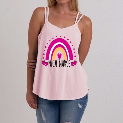 Nicu Nurse Rainbow Women's Strappy Tank