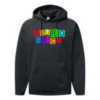 Neurospicy Neuro Spicy Neurodiversity Neurodivergent Performance Fleece Hoodie