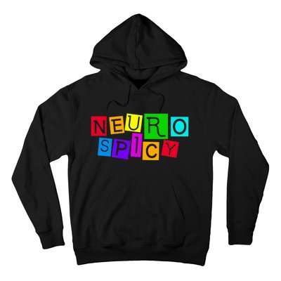 Neurospicy Neuro Spicy Neurodiversity Neurodivergent Hoodie