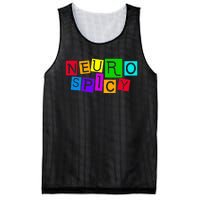 Neurospicy Neuro Spicy Neurodiversity Neurodivergent Mesh Reversible Basketball Jersey Tank