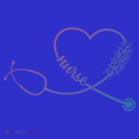 Nicu Nurse Stethoscope Heartbeat Ekg Ecg Gift Tall T-Shirt