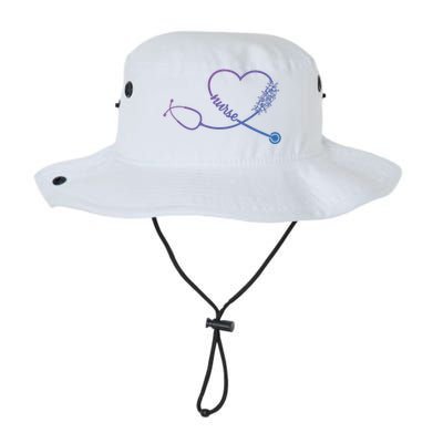 Nicu Nurse Stethoscope Heartbeat Ekg Ecg Gift Legacy Cool Fit Booney Bucket Hat