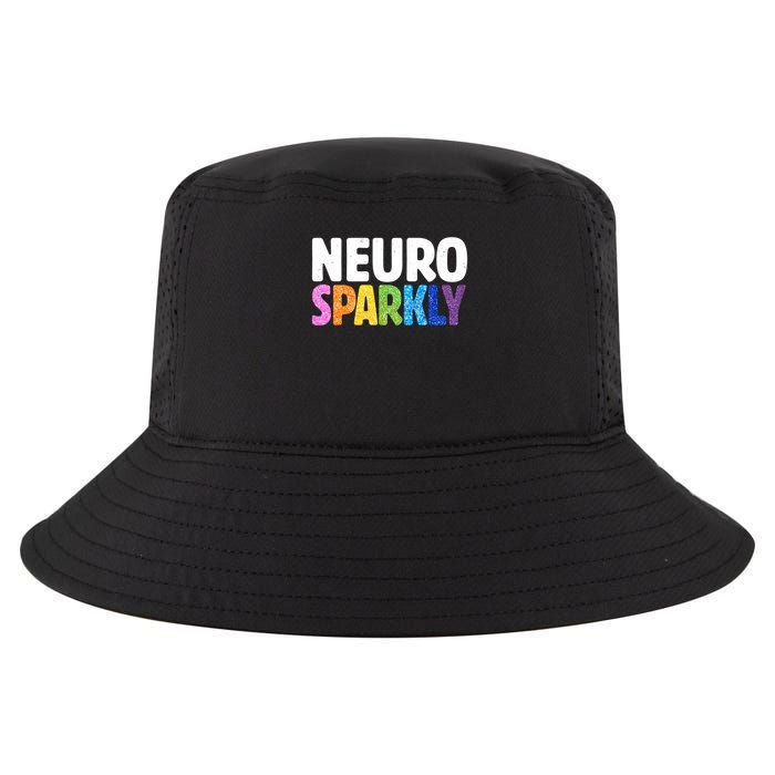Neurodivergent Neuro Sparkly Autism Spectrum ADHD Cool Comfort Performance Bucket Hat