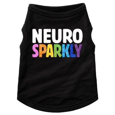 Neurodivergent Neuro Sparkly Autism Spectrum ADHD Doggie Tank