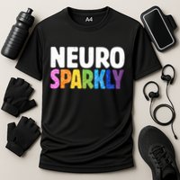 Neurodivergent Neuro Sparkly Autism Spectrum ADHD Performance Shirt