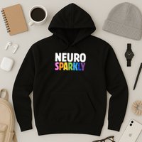 Neurodivergent Neuro Sparkly Autism Spectrum ADHD Hoodie