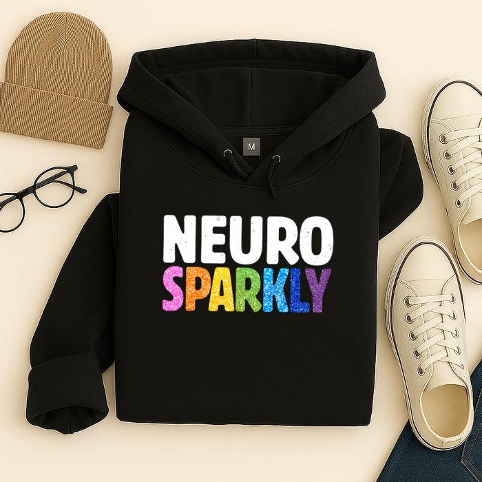 Neurodivergent Neuro Sparkly Autism Spectrum ADHD Hoodie