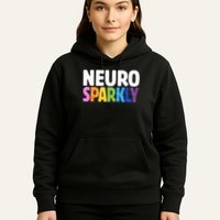 Neurodivergent Neuro Sparkly Autism Spectrum ADHD Hoodie