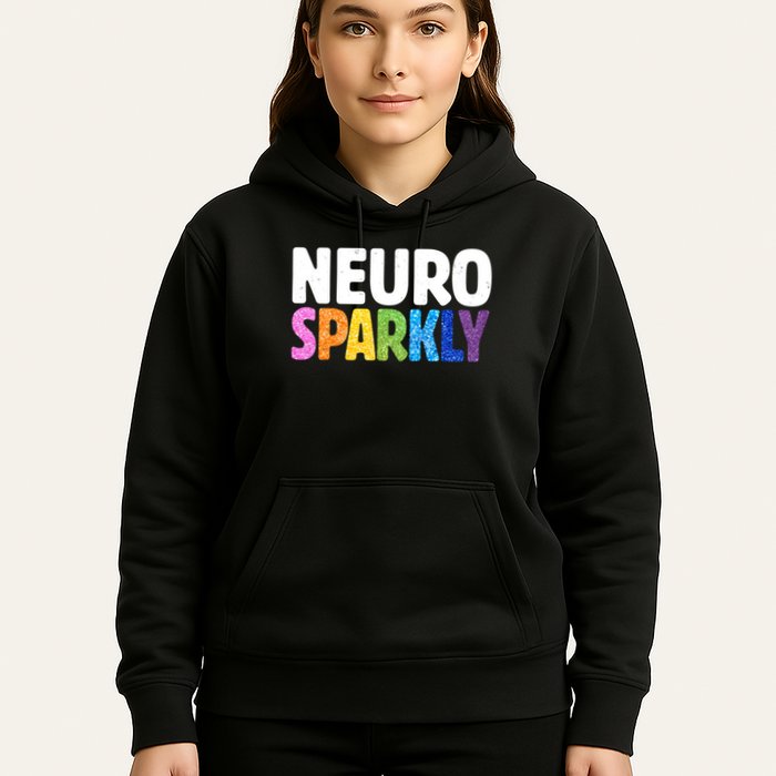 Neurodivergent Neuro Sparkly Autism Spectrum ADHD Hoodie