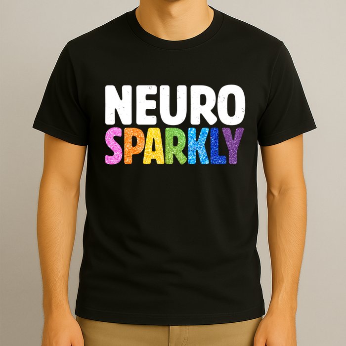 Neurodivergent Neuro Sparkly Autism Spectrum ADHD T-Shirt